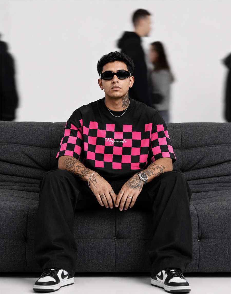 Pink checks