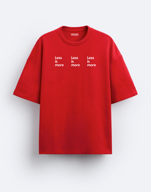 Less is more
