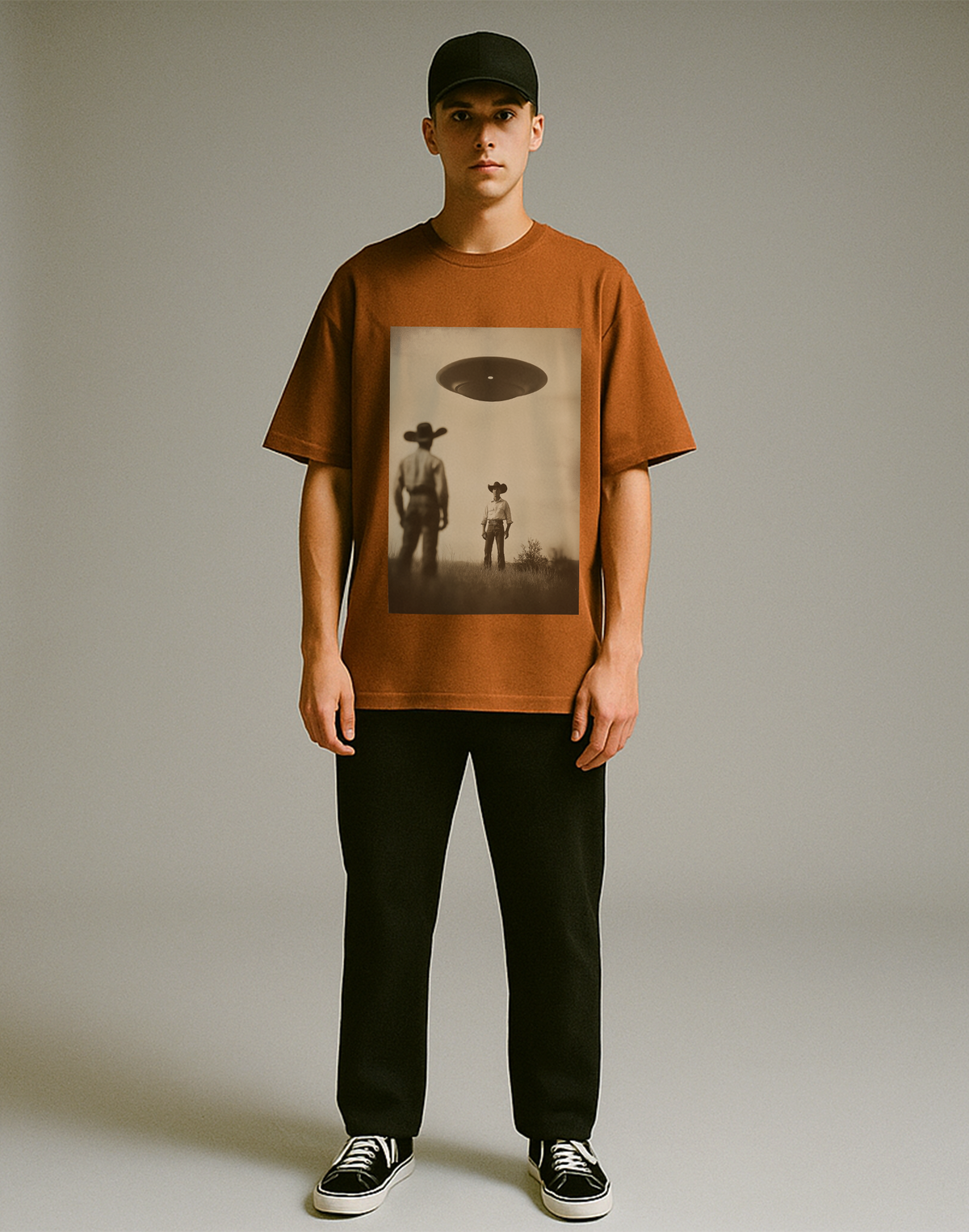 Cowboy & UFO Tee