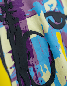 Abstract FACE Oversized T-Shirt